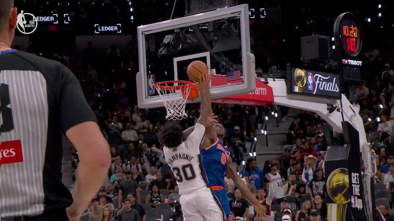 NBA: San Antonio Spurs vs New York Knicks