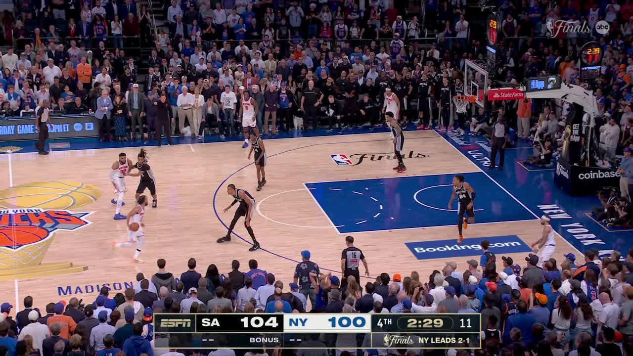 NBA: New York Knicks vs San Antonio Spurs