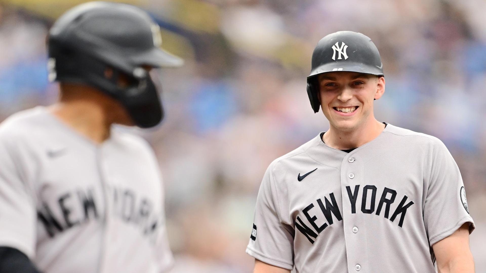 Yankees get a split as they down the Rays 12-4