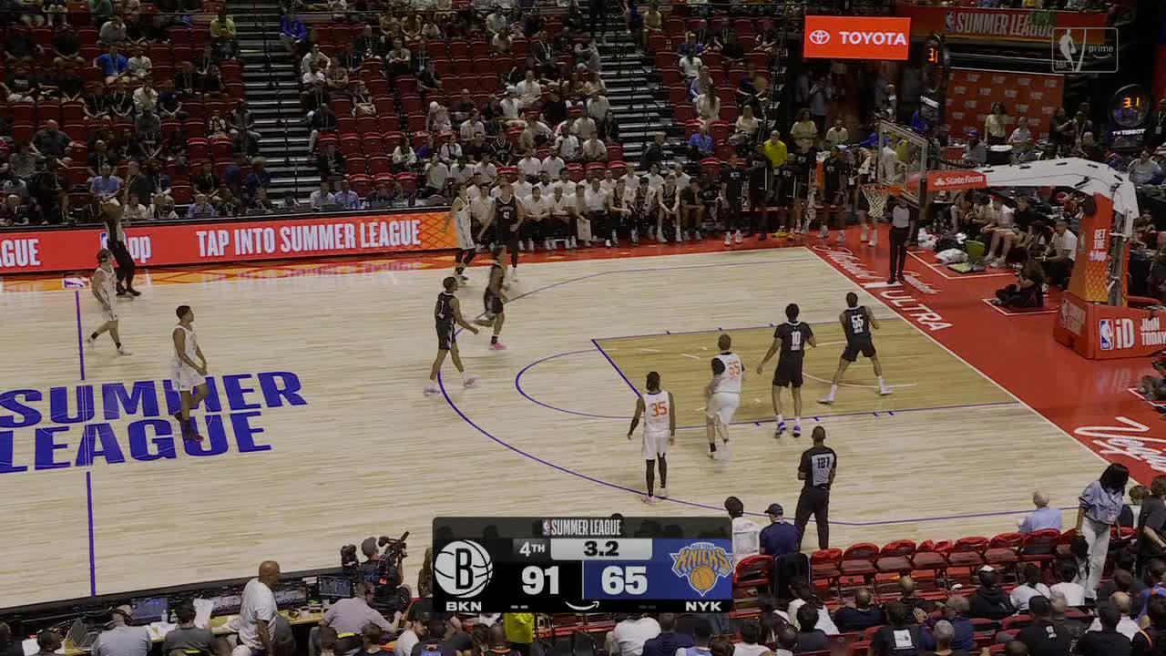 Brooklyn Nets vs. New York Knicks: Game Highlights