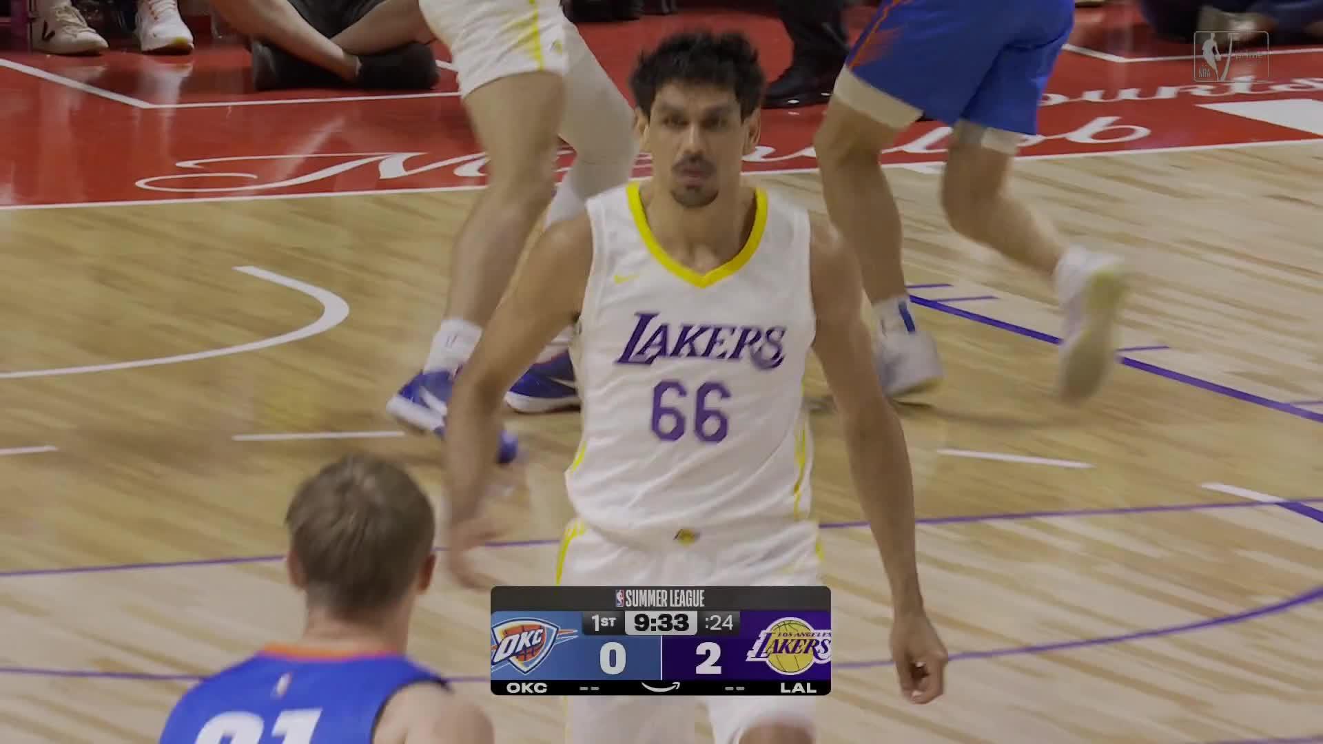 Oklahoma City Thunder vs. Los Angeles Lakers: Game Highlights