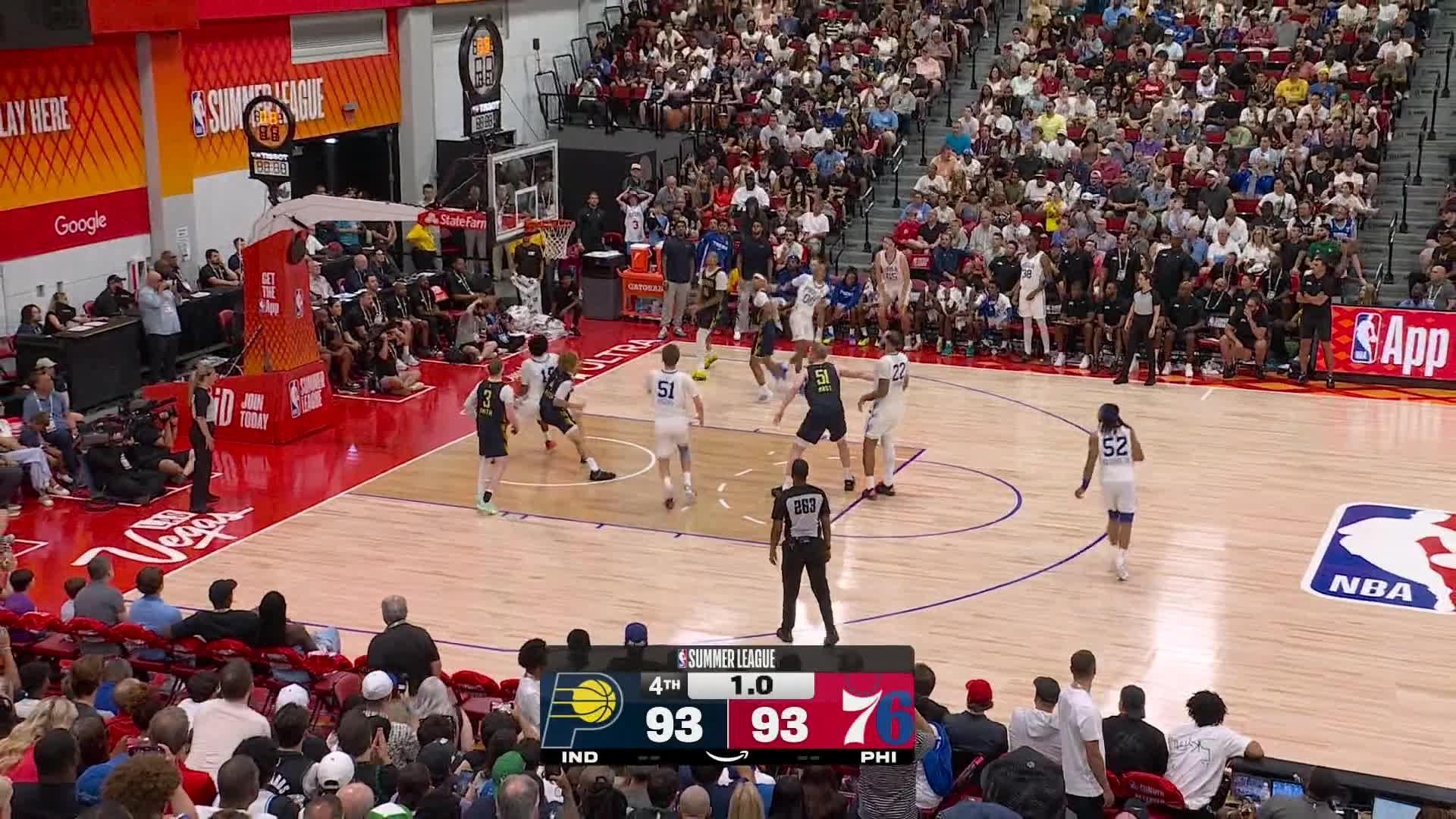Indiana Pacers vs. Philadelphia 76ers: Game Highlights