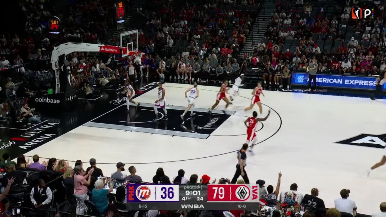 Aces 106-58 Mercury (Jul 11, 2026) Video Highlights - ESPN