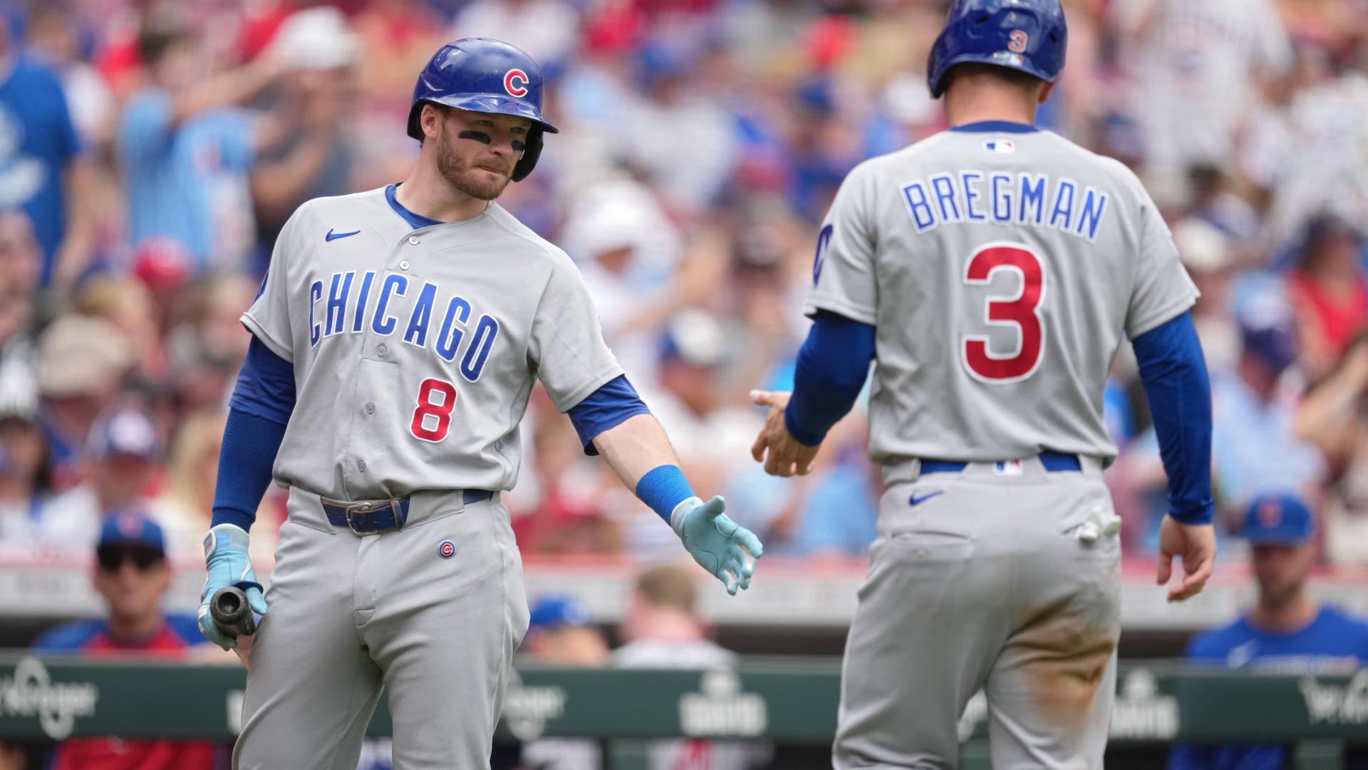 Bregman's Four RBIs Power Cubs Past Reds 8-4
