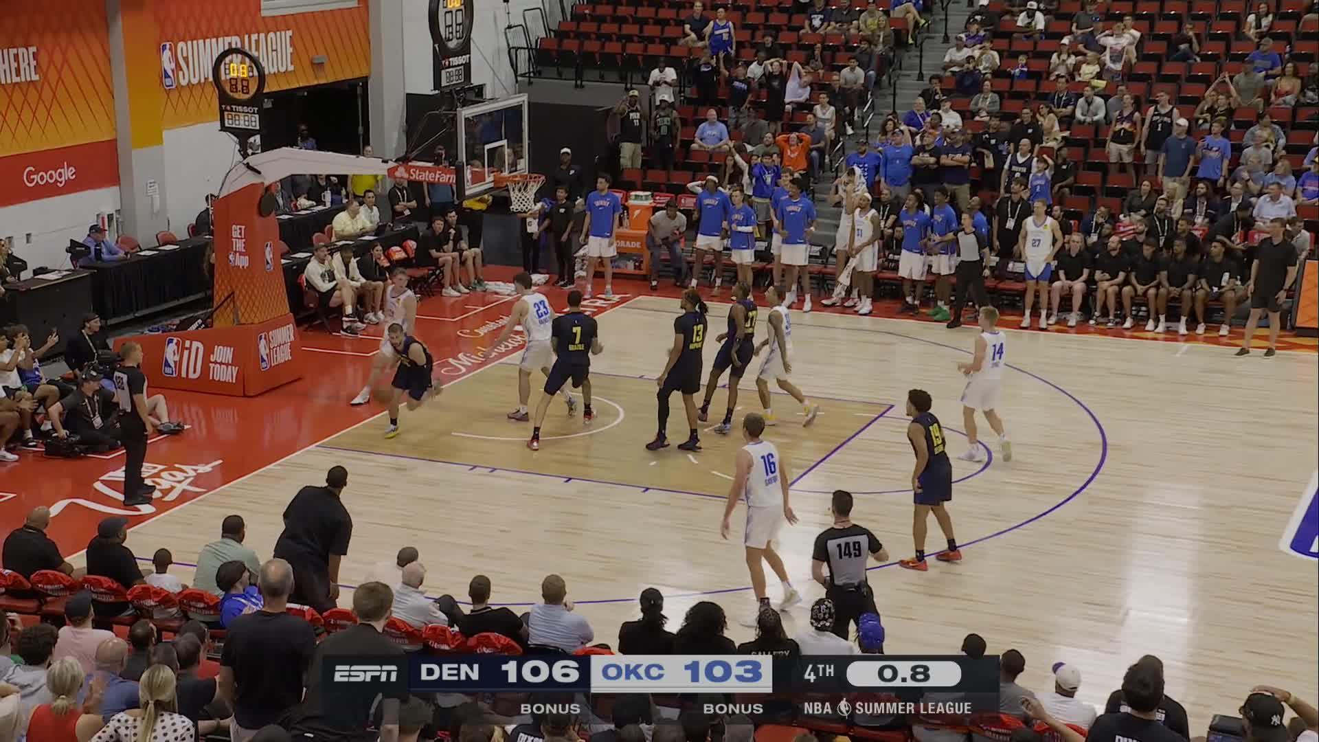 Denver Nuggets vs. Oklahoma City Thunder: Game Highlights