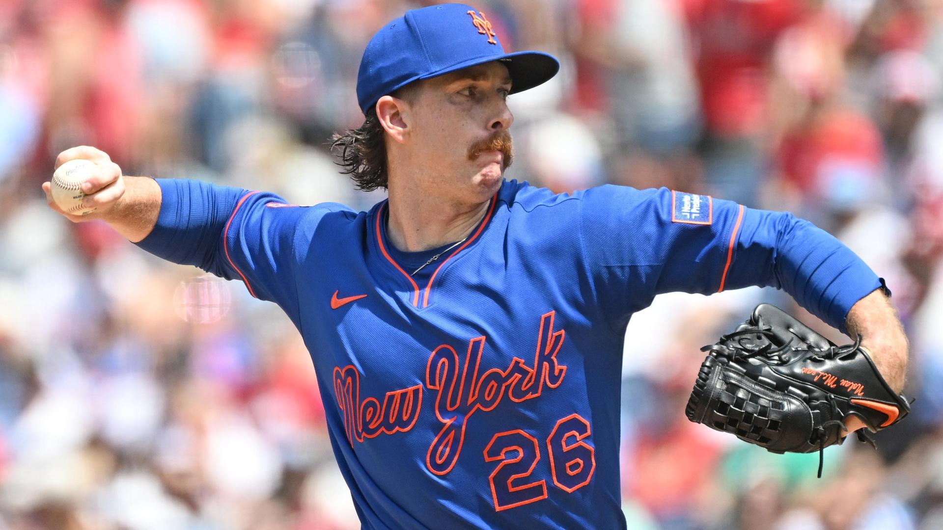 Nolan McLean fans 10 through 6 scoreless innings for Mets — Article image accompanying Phillies and Mets meet, winner takes 3-game series on WagerUp Sports News. Nolan McLean fans 10 through 6 scoreless innings for Mets — Article image accompanying Phillies and Mets meet, winner takes 3-game series on WagerUp Sports News.