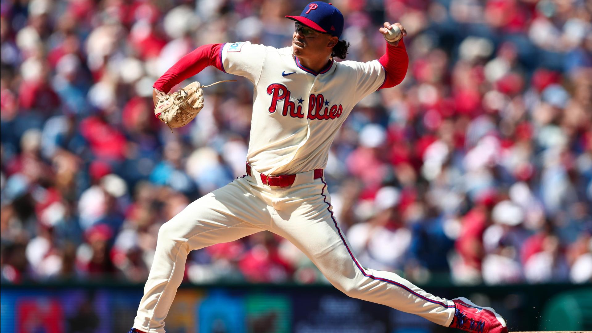 Luzardo strikes out 12 in 1st career shutout; Schwarber homers in Phillies' 1-0 win over Braves