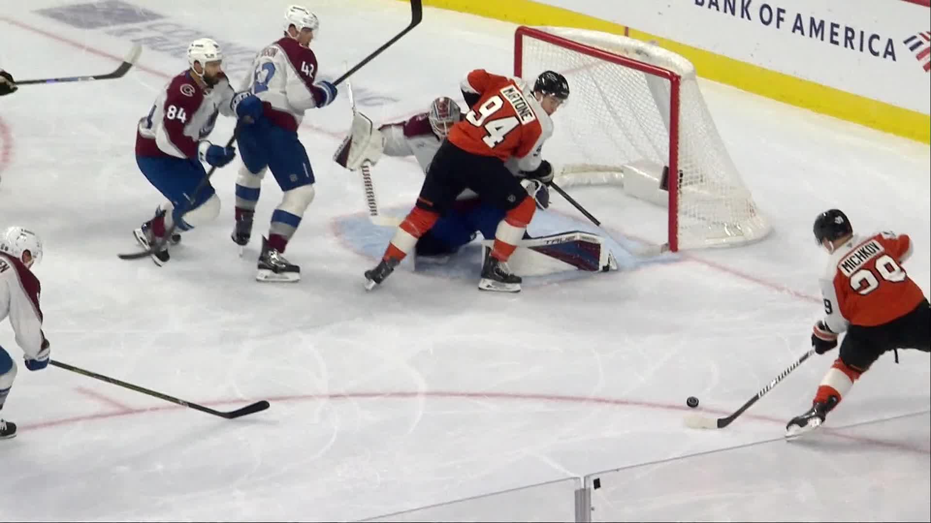 Flyers vs Avs