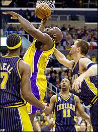 This Day In Lakers History: Kobe Bryant, Reggie Miller Fight Following Win  Over Pacers