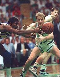 Danny Ainge: Kevin McHale foul on Kurt Rambis in 1984 NBA Finals