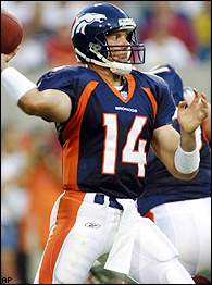 With score tied and less than two minutes left, Brian Griese wondered if  Bears should go for two