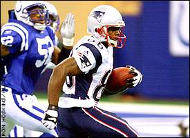 17. Oct. 21, 2001: Patriots 38, Colts 17 - Tom Brady vs. Peyton Manning -  ESPN