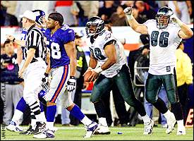 Eagles 7-10 Giants (Dec 28, 2002) Final Score - ESPN