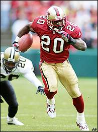 Nov 11, 2001; San Francisco, CA, USA; New Orleans Saints Willie