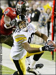 Former Insurance Salesman Outshines the Bucs' Defense! (Steelers vs.  Buccaneers, 2002)