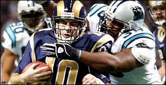 Panthers vs. Rams In 2003 NFC Divisional Playoffs