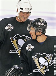 Sidney Crosby At Little Penguins Practice 