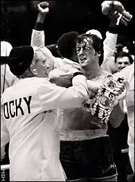 Rocky as champ