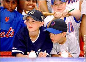 Young New York fans