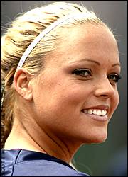 Softball Star Jennie Finch Talks Her Love for Cornhole (Exclusive)