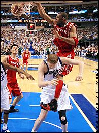 Tracy McGrady's Dunk on Shawn Bradley [4.25.05]