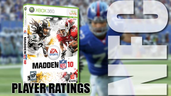 Madden NFL 10' Ratings: NFC - ESPN