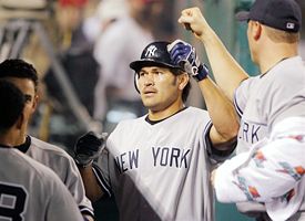 Giambi's 'stache was the best. Why don't any Yankees sport a