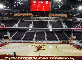 AP Photo/Ric Francis USC's new Galen Center will officially open ...