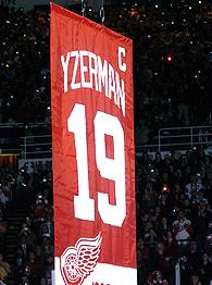red wings jersey retirement
