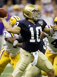 Notre Dame Football: Jeff Samardzija, Too Good to be True - One Foot Down