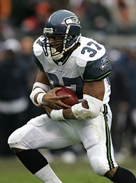 Shaun Alexander, NFL running back, Seattle Seahawks, 2005 MVP