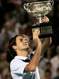 Meyella bus Potentiel Federer perfect in winning Australian Open