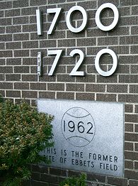 Memories of Ebbets Field in Brooklyn