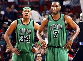 Al Jefferson and Paul Pierce