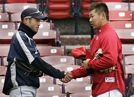 Ichiro and Daisuke Matsuzaka