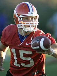 Tim Tebow Throws Touchdown Pass in High School State Championship for Nease  