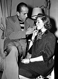 Humphrey Bogart and Lauren Bacall
