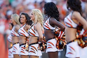 Bengals cheerleaders