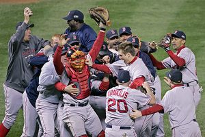 Red Sox celebration