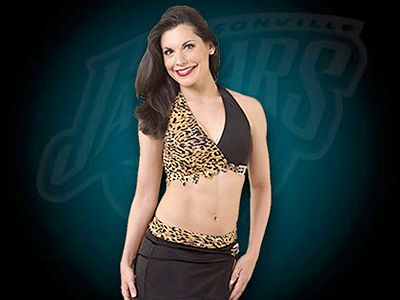 Liana, Jaguars cheerleader