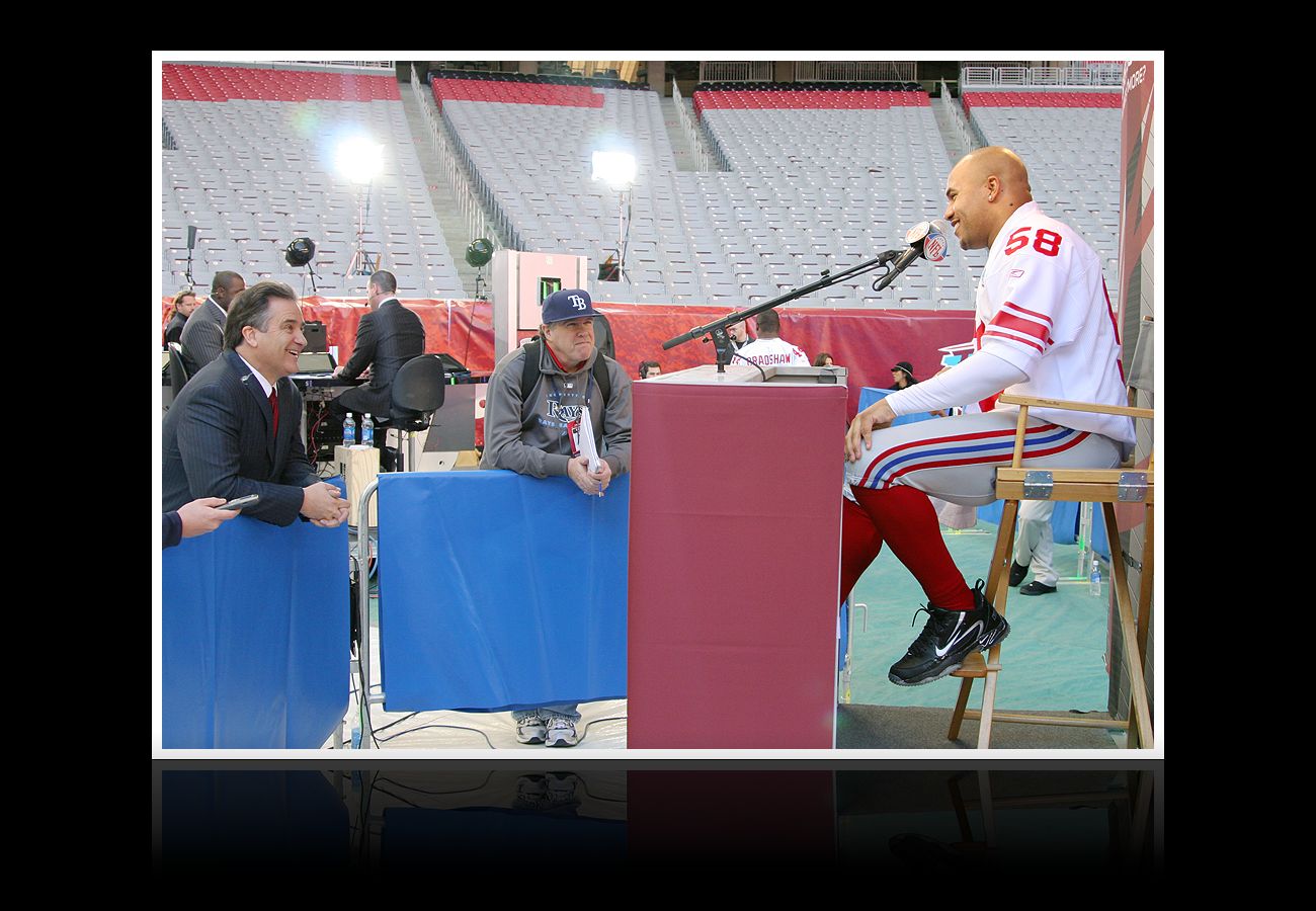 NFL MEDIA DAY - Zoom Gallery: Super Bowl XLII Media Day - ESPN