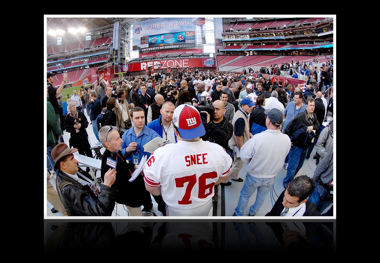 NFL MEDIA DAY - Zoom Gallery: Super Bowl XLII Media Day - ESPN