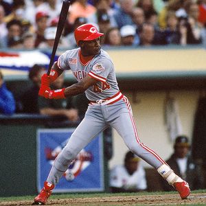 Paul ONeill, Barry Larkin, Chris Sabo, Eric Davis and Lou Pinella Cincinnati  Reds 1990 WS Champions