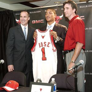 Bulls take Rose with No. 1 pick in NBA Draft