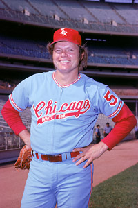 Lot Detail - 1972 Terry Forster Chicago White Sox Game-Used Powder Blue  Road Jersey