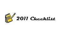 2011 Checklist