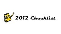 2012 Checklist
