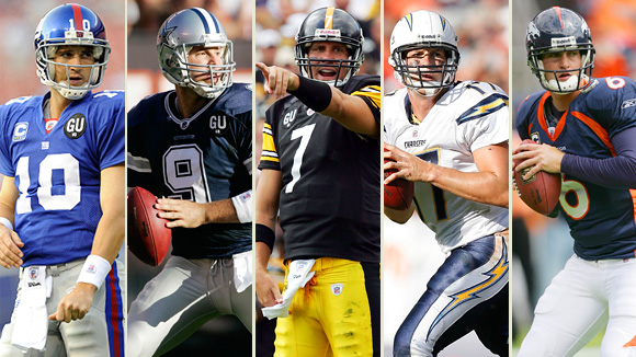 Ben Roethlisberger, Eli manning, Philip Rivers-Who ended up being