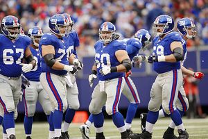 Giants offensive line