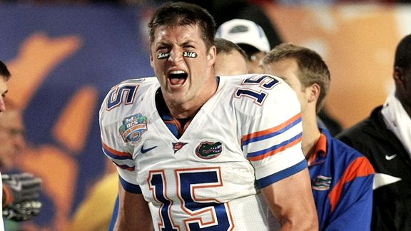 The 10 best plays of Florida Gators legend Tim Tebow's college career